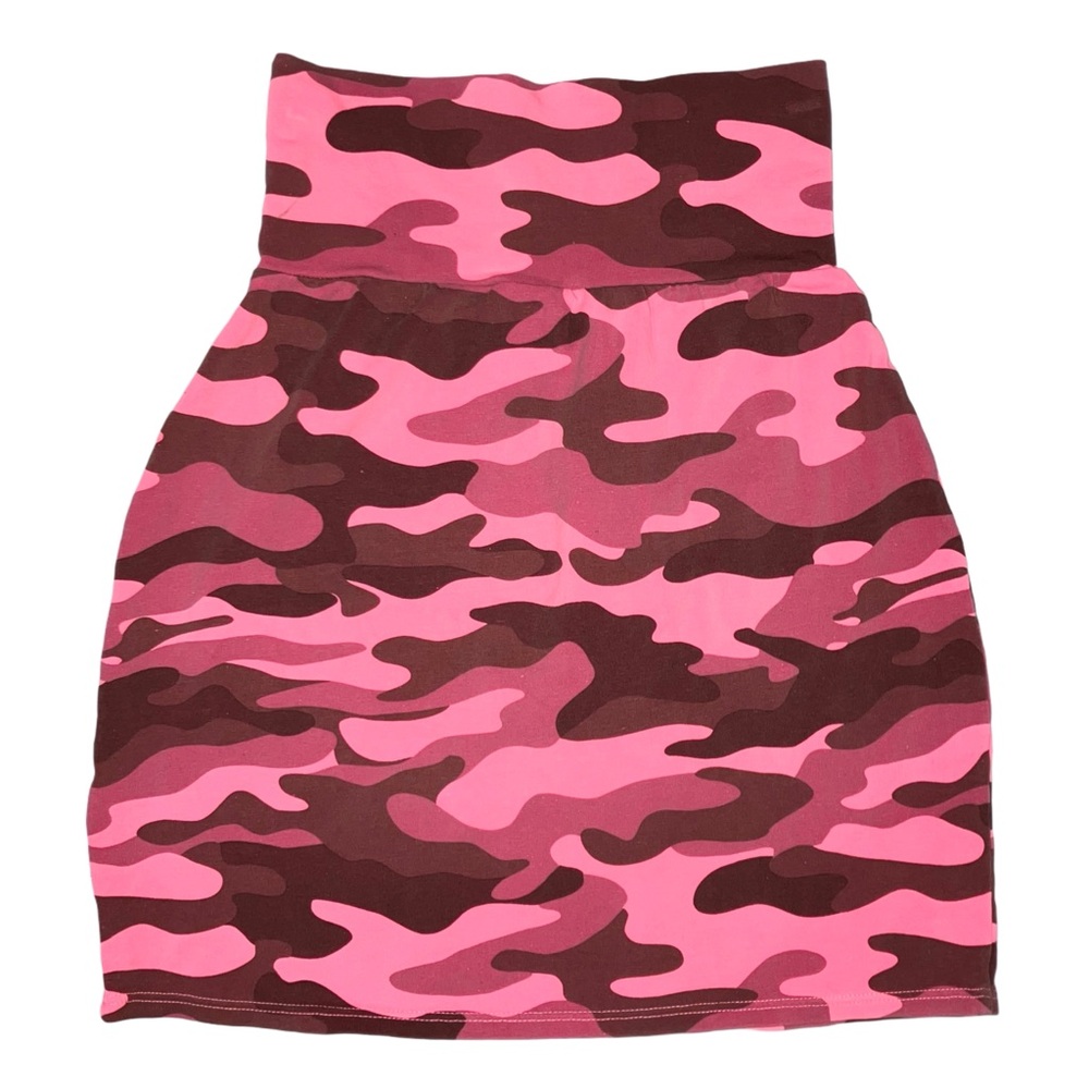 Victorias Secret PINK Camo Camouflage Bodycon Mini Skirt New With Tags Size XS